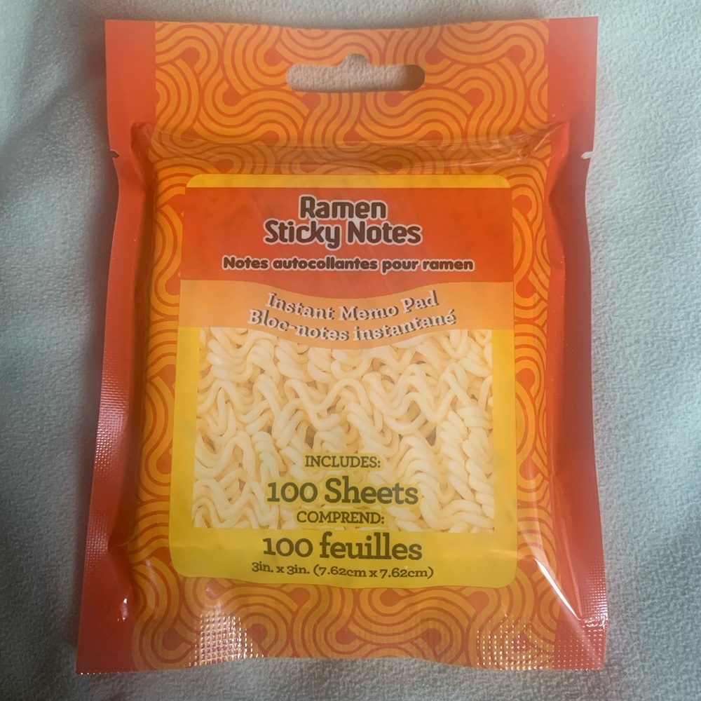 Ramen Sticky Notes Pad